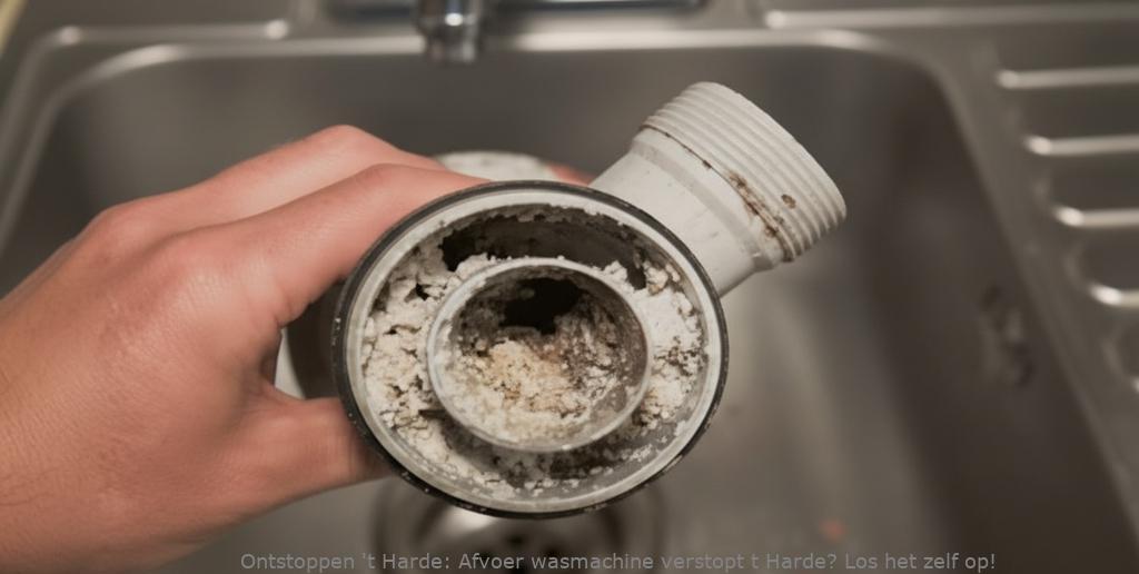 Afvoer wasmachine verstopt t Harde? Los het zelf op!
