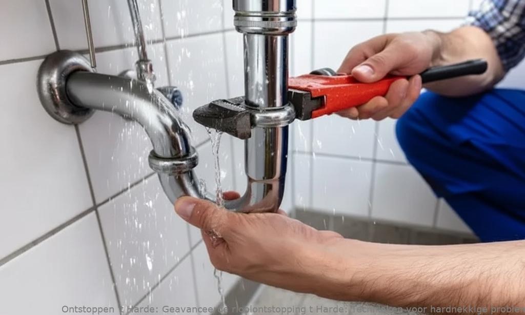 Geavanceerde rioolontstopping t Harde: Technieken voor hardnekkige problemen