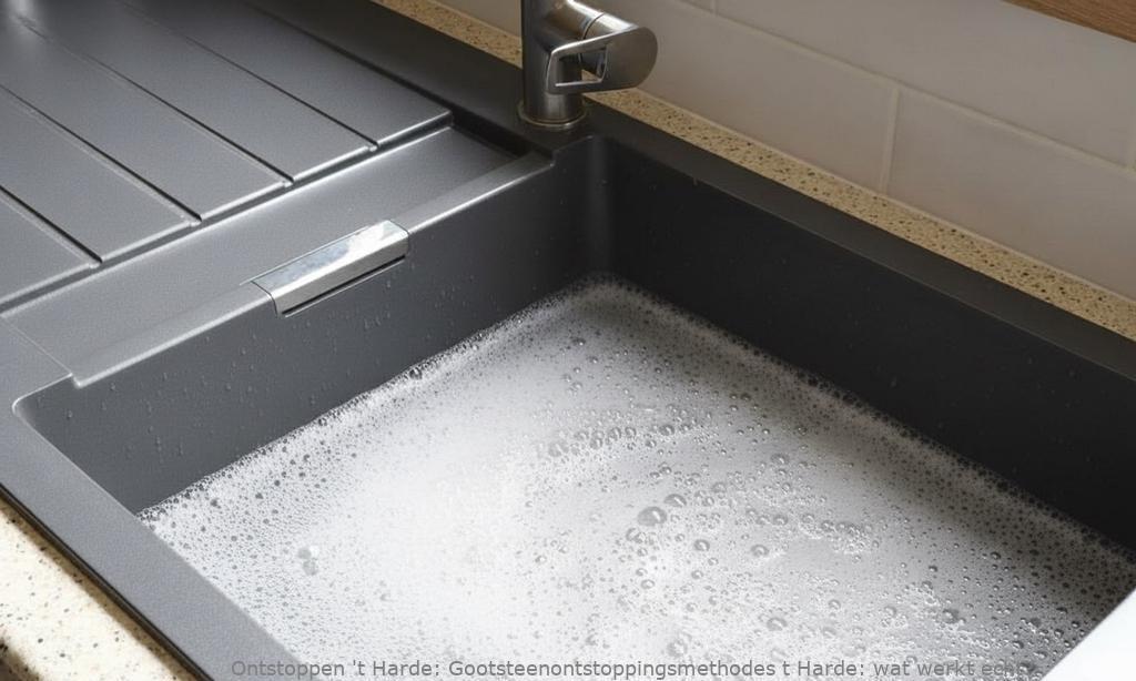Gootsteenontstoppingsmethodes t Harde: wat werkt echt?