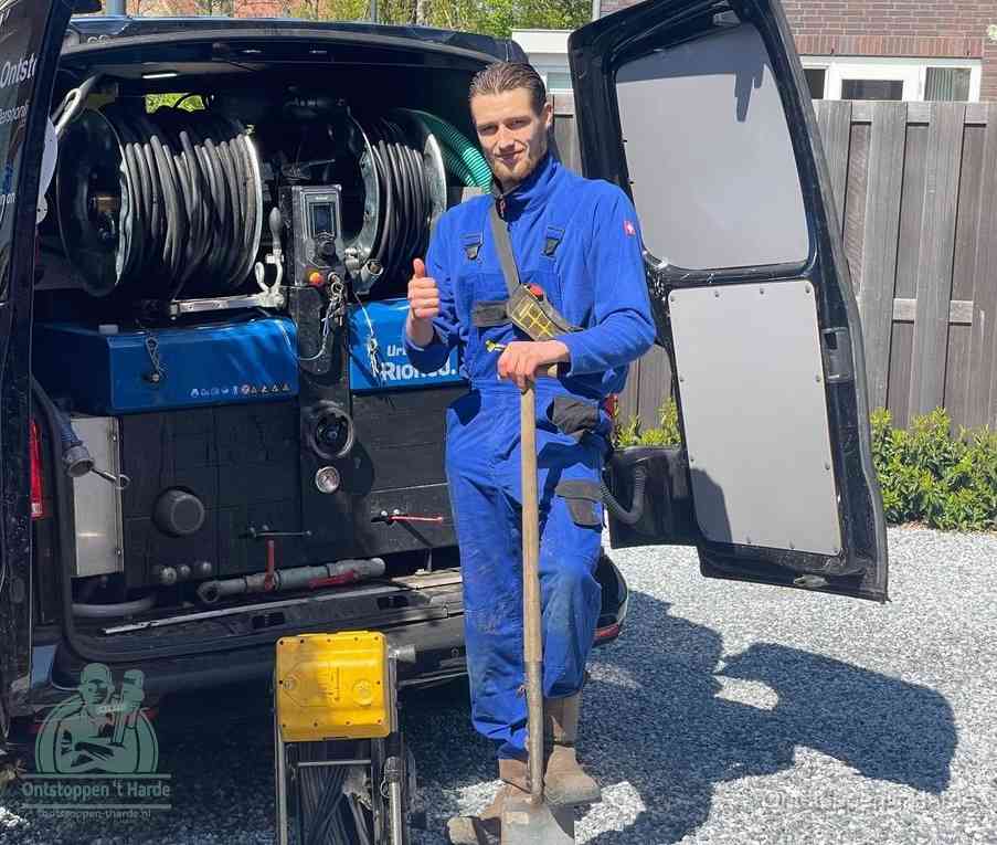 Kosten riool ontstoppen in t Harde
