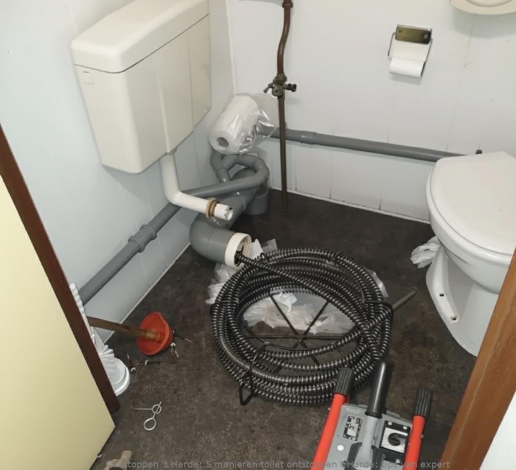 5 manieren toilet ontstoppen t Harde: tips van expert