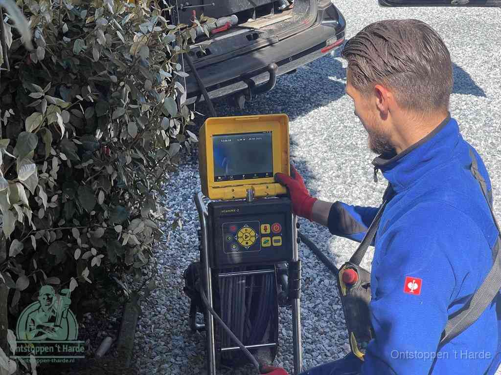 Rioolinspectie met camera in t Harde