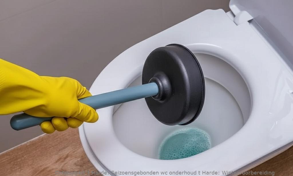 Seizoensgebonden wc onderhoud t Harde: Wintervoorbereiding