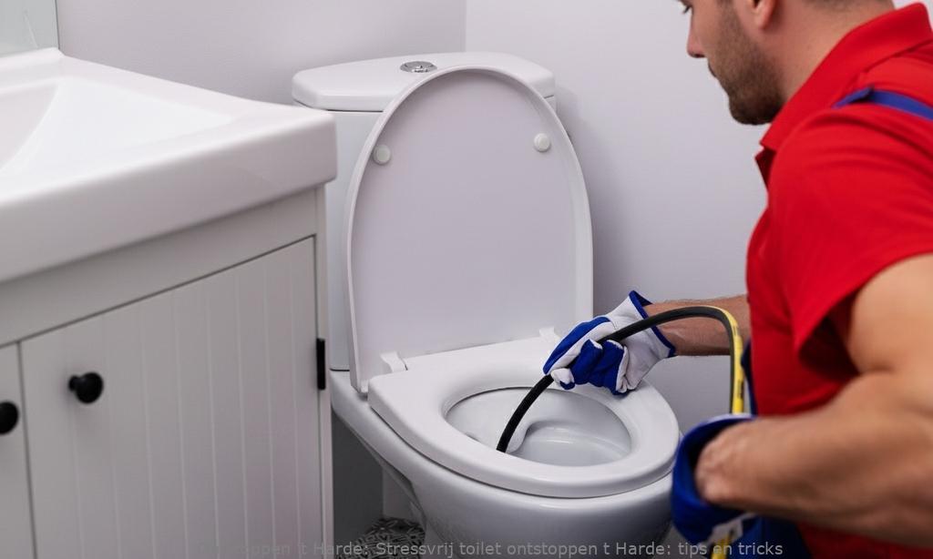 Stressvrij toilet ontstoppen t Harde: tips en tricks