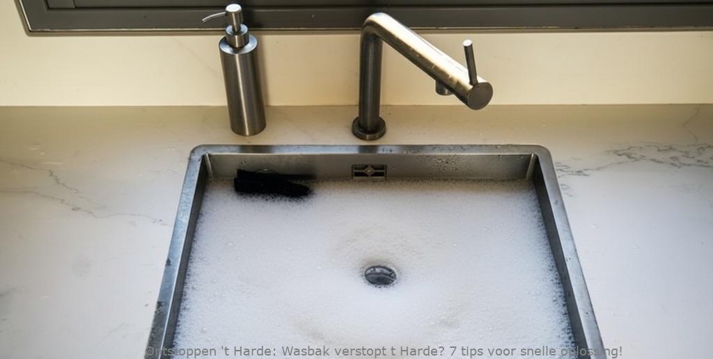Wasbak verstopt t Harde? 7 tips voor snelle oplossing!