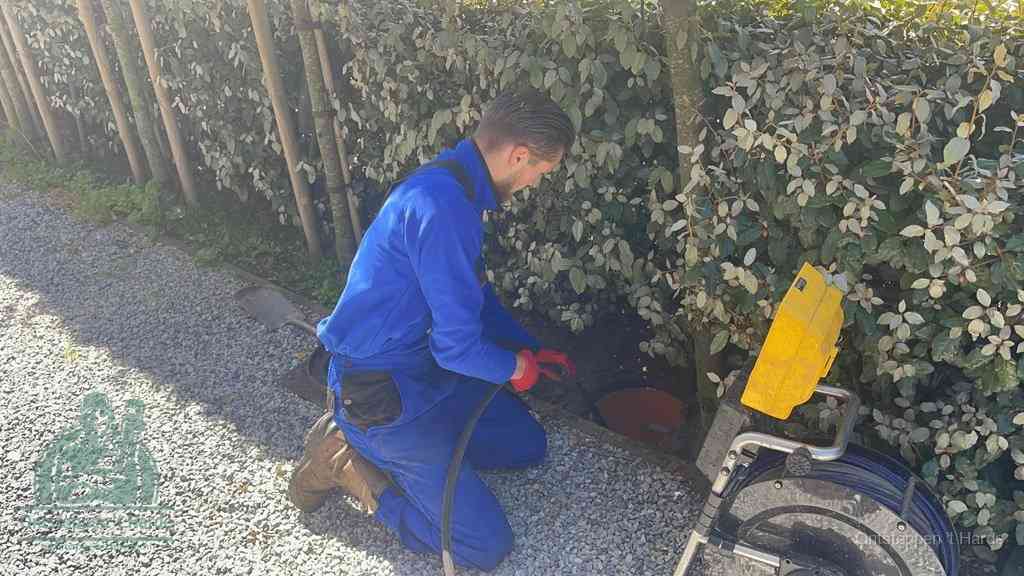 Werkwijze riool ontstoppen in t Harde